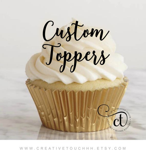Princess Cupcake Toppers, Superhero Cupcake Toppers, Custom Cupcake Toppers, Cake Pop Toppers, Just about any theme Toppers! Il_570xn
