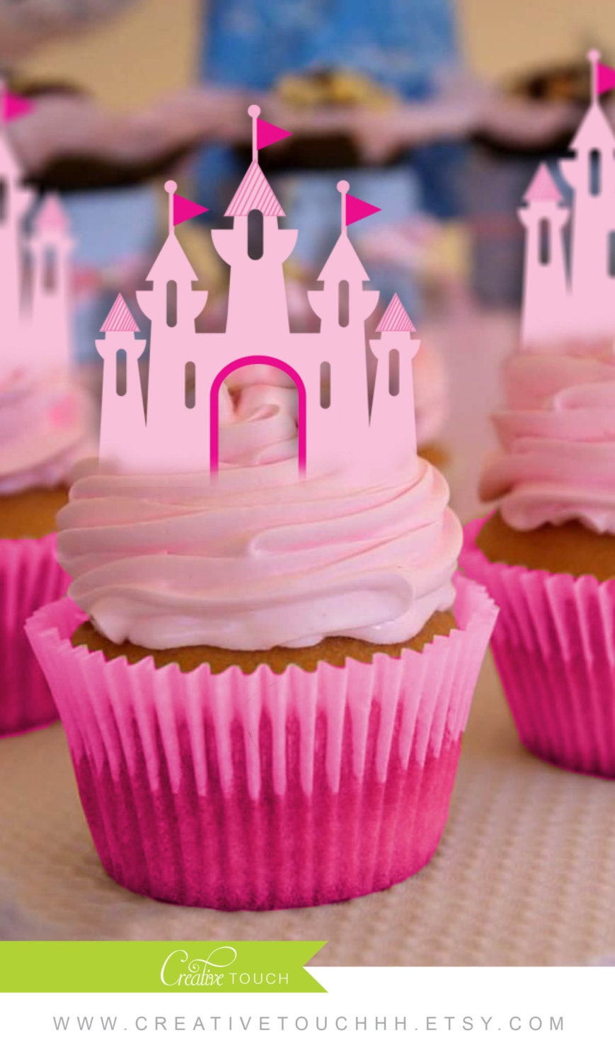 Cupcake Topper Handmade Princesse Jupe décoration pour gâteau fête d'anniversaire fille Cupcake Topper Handmade Princesse Jupe décoration pour gâteau fête d'anniversaire fille