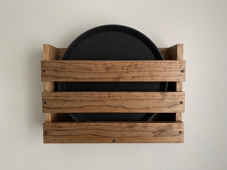 Serving Trays Holder Wall Mounted Tray Storage for Etsy