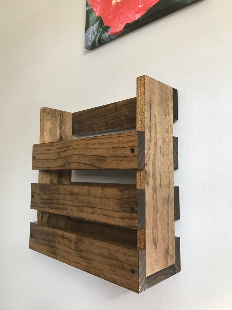 Restaurant Menu Holder Wall Mounted Menu Storage Wood Menu Etsy UK