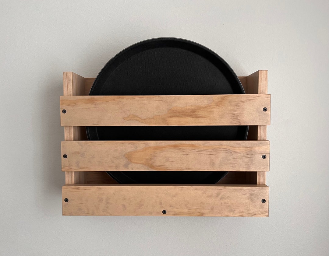 Serving Trays Holder Wall Mounted Tray Storage for Etsy
