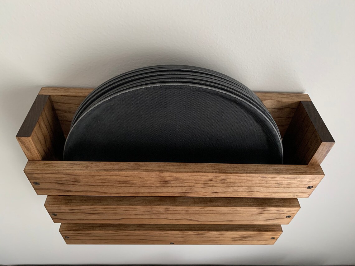 Restaurant Serving Trays Holderwall Mounted Tray Storage for Etsy