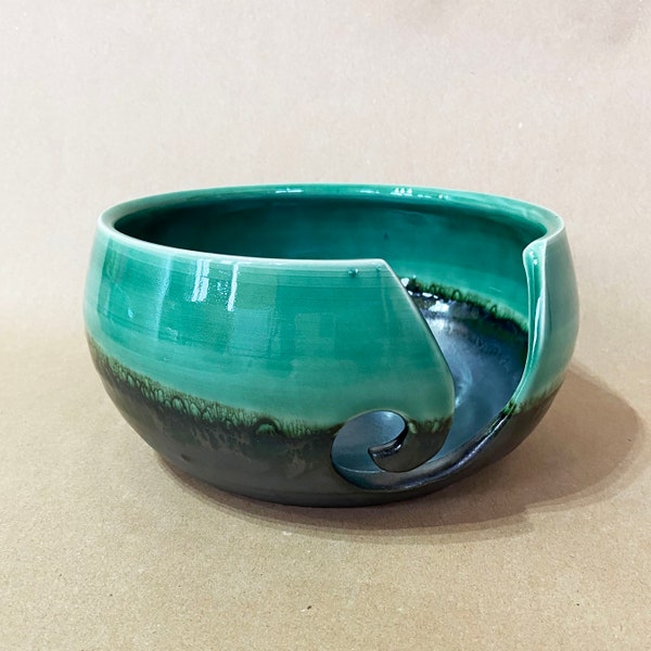 Hand Thrown Ceramic Yarn Bowl