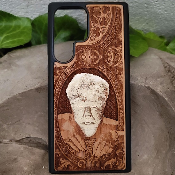 IPhone 17 16 & Galaxy S26 S25 Werewolf Wood Phone Case - Etsy