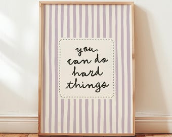 Druckbarer Sofort-Download, Wandbild mit positiven Affirmationen, Affirmationsdruck für Kinder