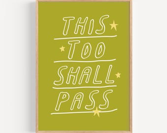 Wandbild für Klassenzimmer zum Thema Wachstumsdenken, Motivationszitat für Schüler, Geschenkidee für Lehrer, Poster zum digitalen Download