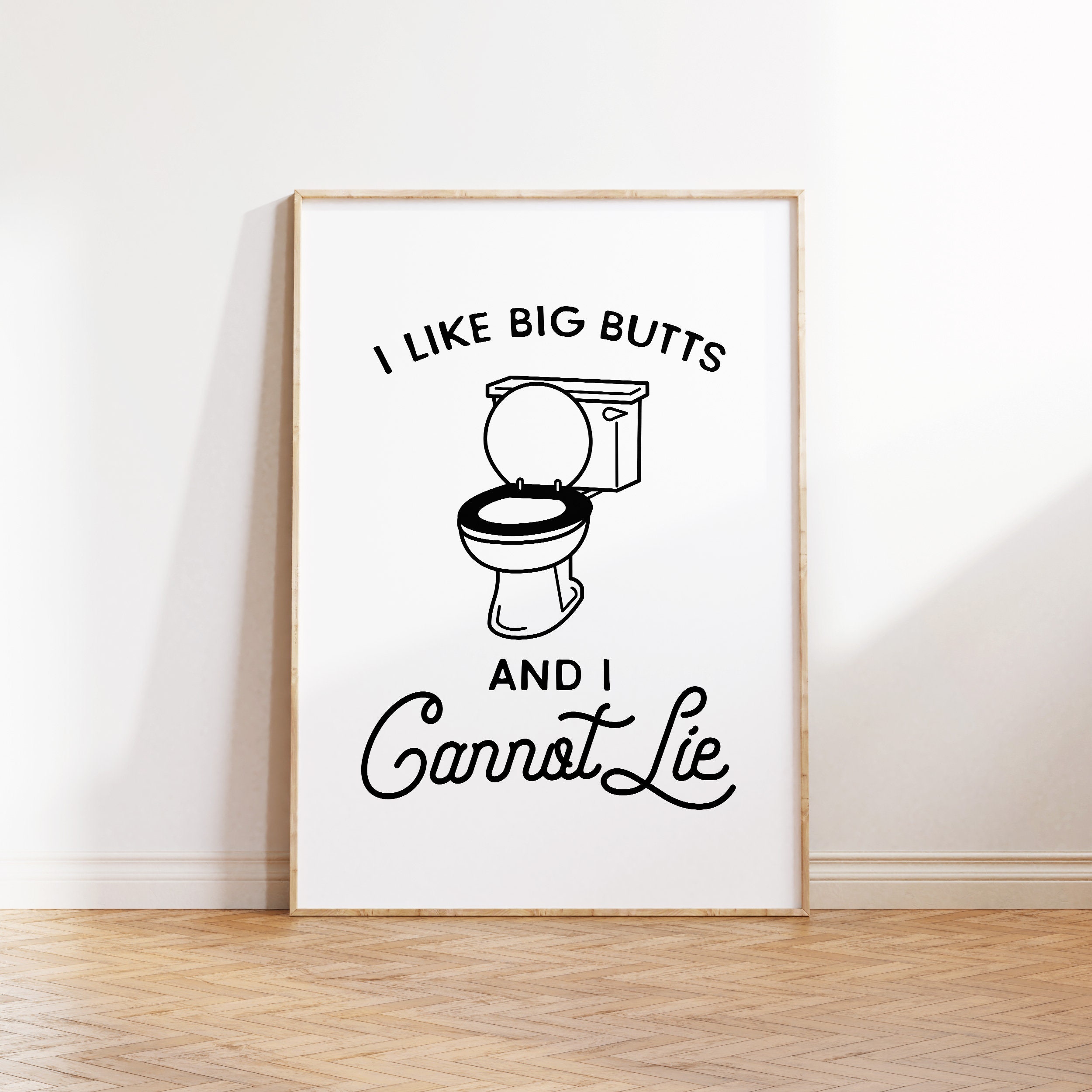 I Like Big Butts and I Cannot Lie Funny Gifts for Friends Novelty Toilet  Paper