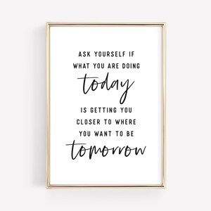 Motivational Quotes Wall Art Printable, Inspirational Quote Print, Motivation Office Wall Art, Positive Vibes wall decor, Digital Download