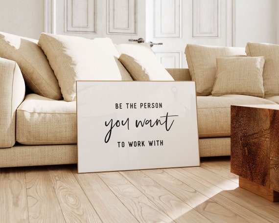 Printable Office Wall Art, Teamwork Quotes Prints, Office Motivation Wall Art, Home Office Decor for Men and women, Digital Download Poster
