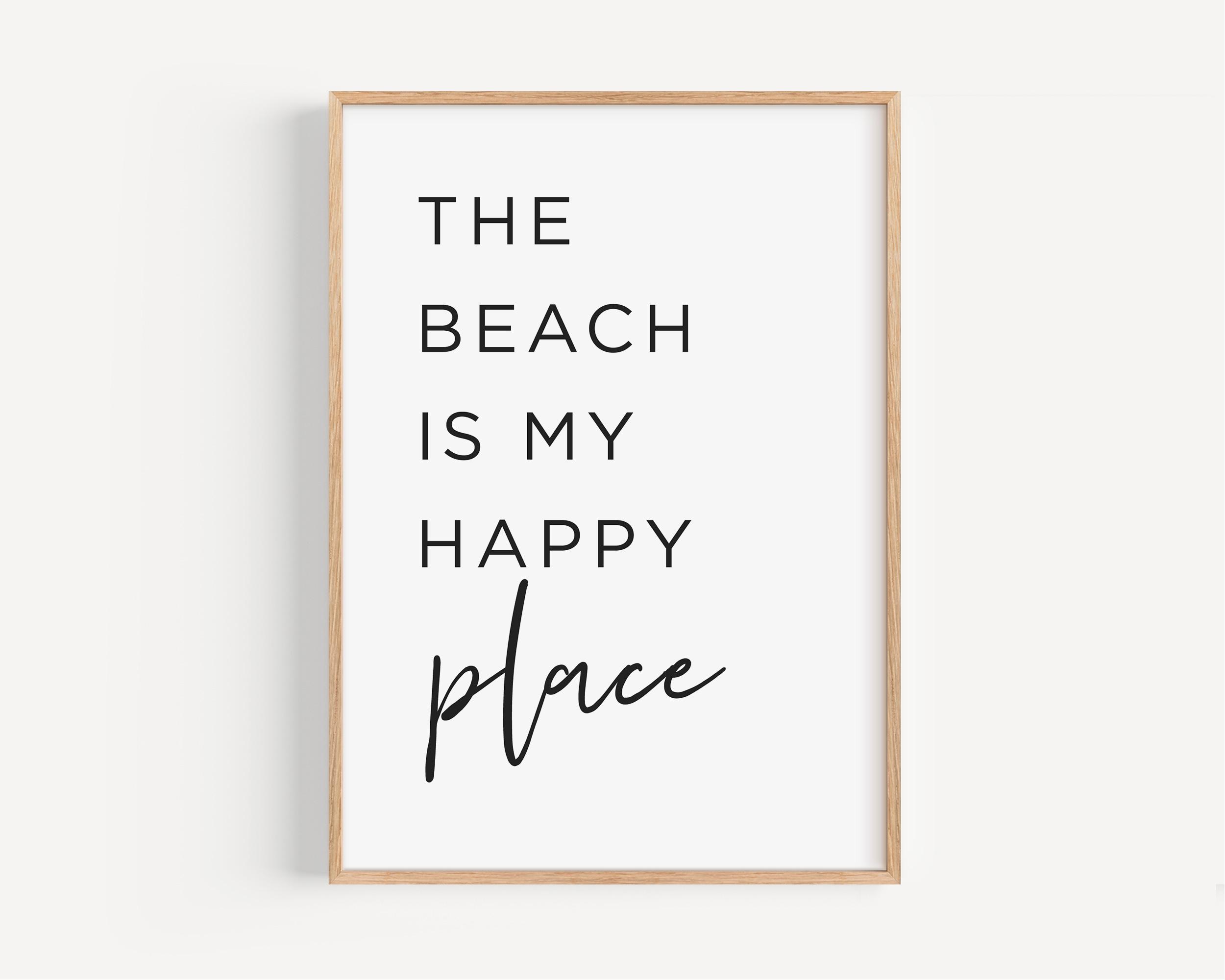 Society6 ケース the beach is my happy place il_fullxfull.5995615836_bkyj.jpg