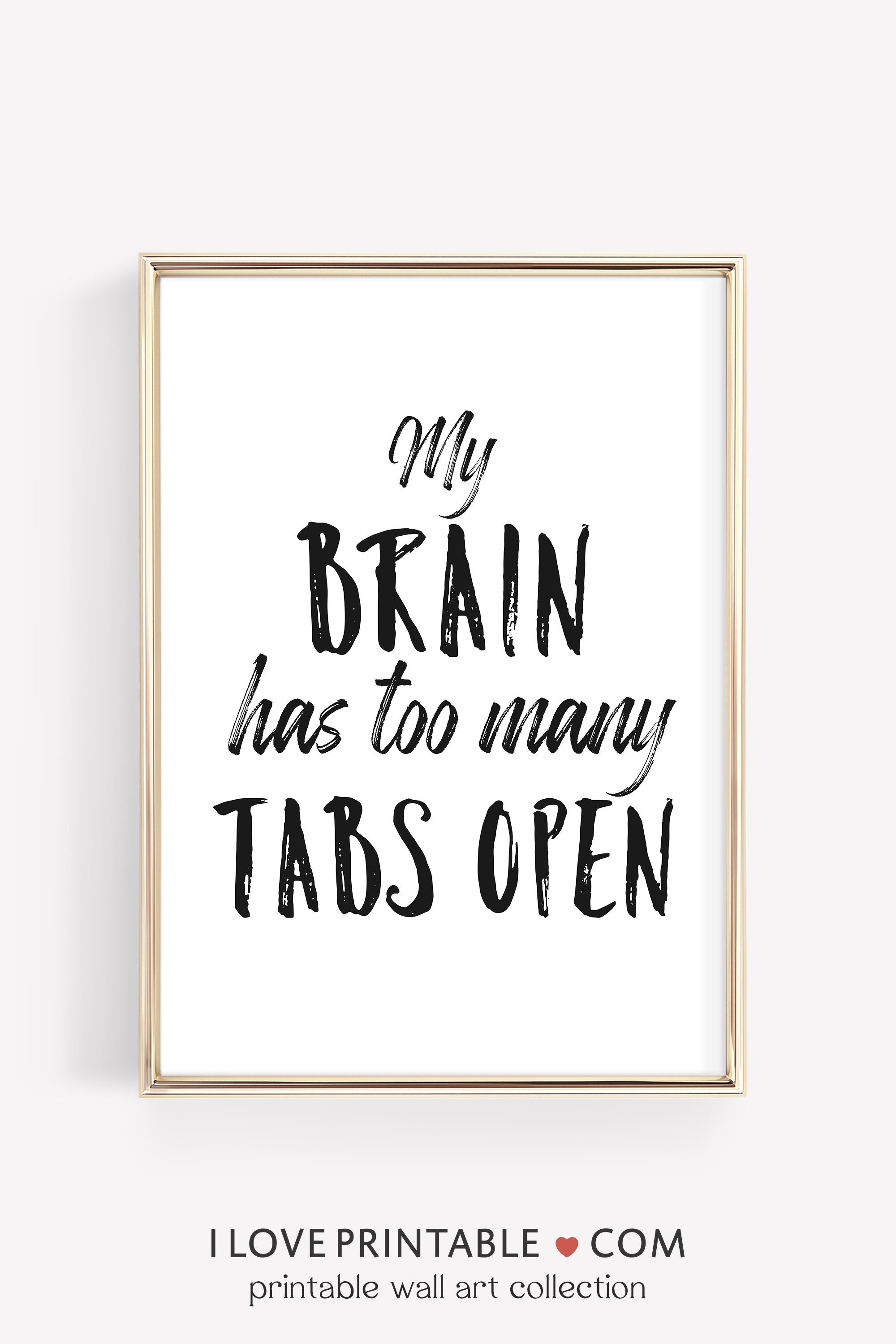 Brain Many Tabs Open Stickers Funny Office Vinyl Decals - Temu