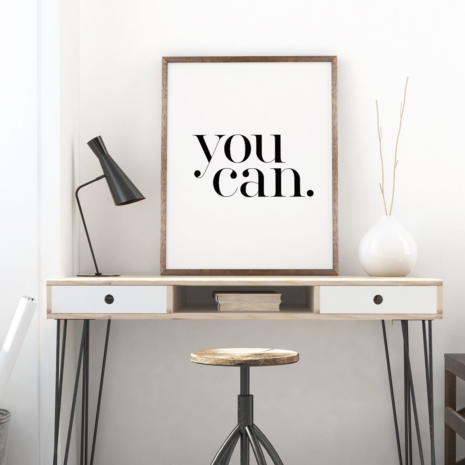 You Can / Motivational Poster / Printable Art / Motivational - Etsy