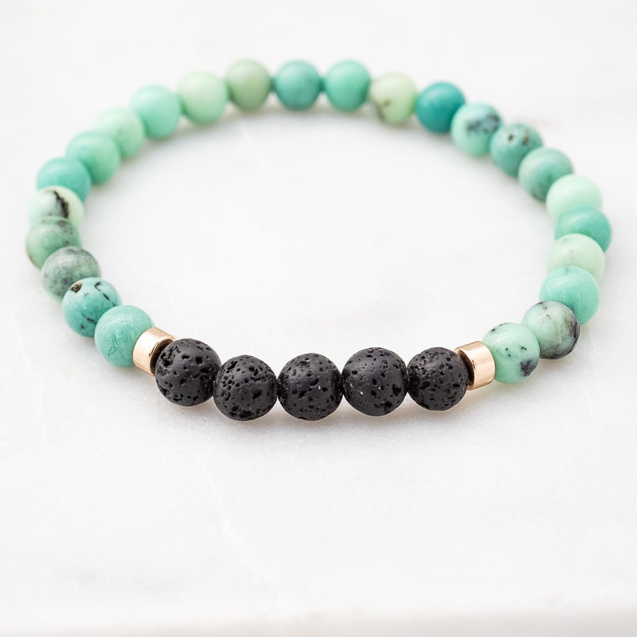 Chrysoprase Chip Bracelet