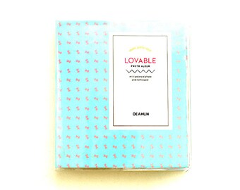 kawaii photo album fujifilm instax mini film holders name card etsy