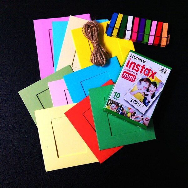 Photo Sleeves Wall Decorations for Fujifilm Instax Mini Films Instant Photos