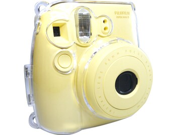Fujifilm Instax Mini 8 9 Camera Case Crystal Clear Transparent Protection