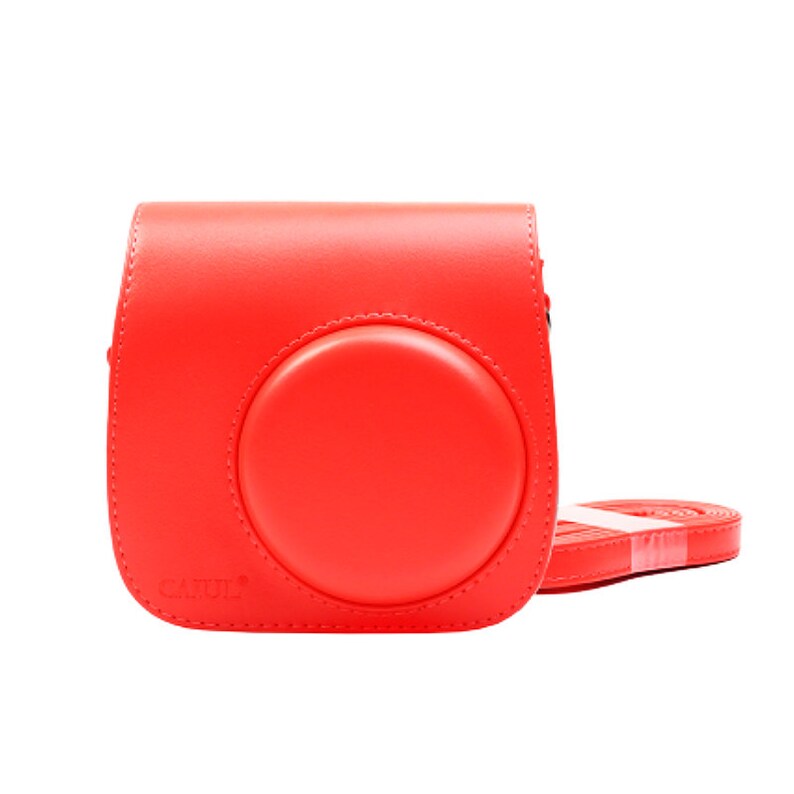 Fujifilm Instax Mini 8 9 Camera Bag Minit Green Red Pink Blue Leather Protection Case Sale