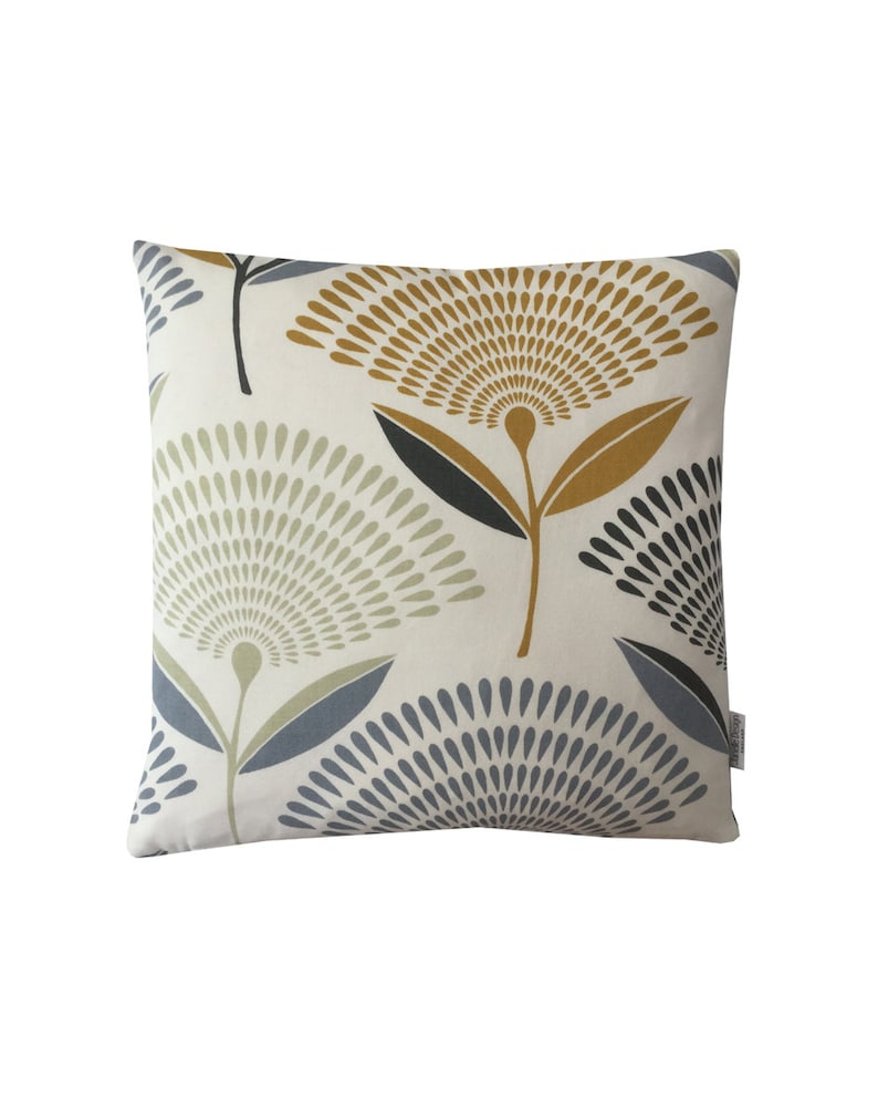 seaside Beach collection Starfish Mustard orange grey ivory Blue cushion covers
