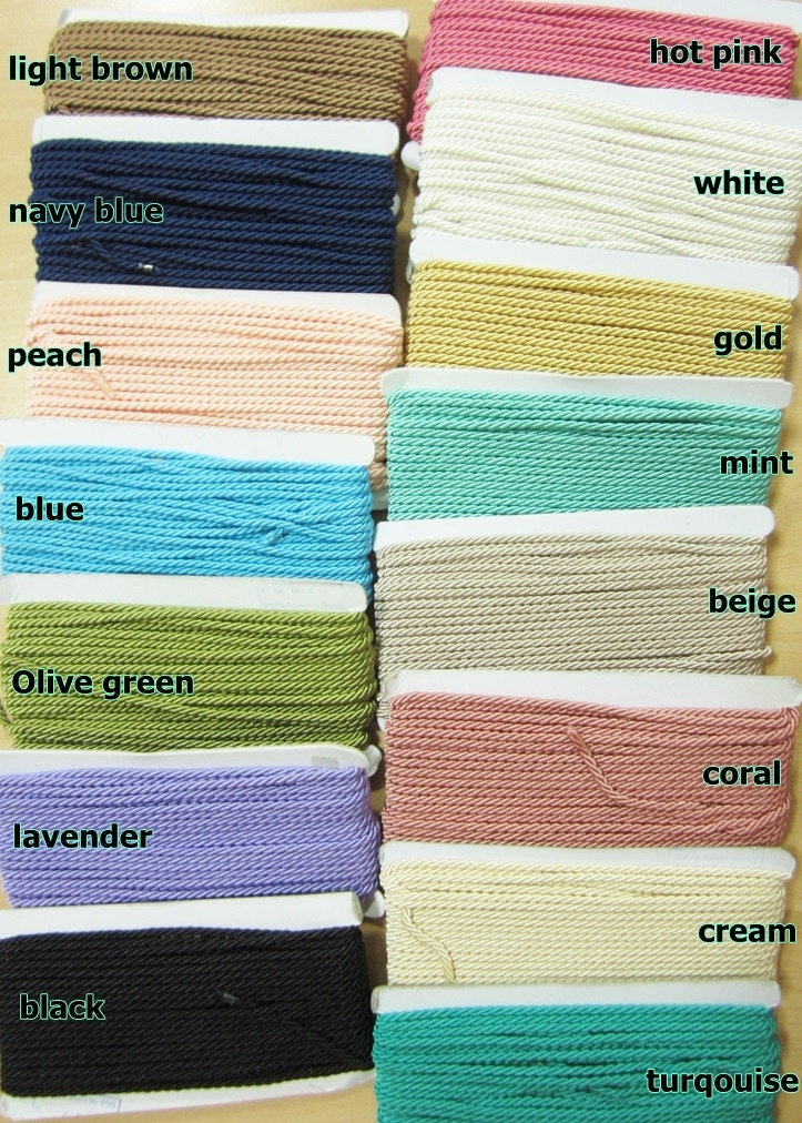 Craft Rope in Navy Blue,twist Rope Cord,decorative Rope, Braided Cord ...