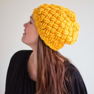 Häkelmützen-Muster, Häkelanleitung, Häkelmütze, Häkelmütze - Sofort download, Beanie Anleitung, Damenmütze Muster, PDF, Größe S-M-L