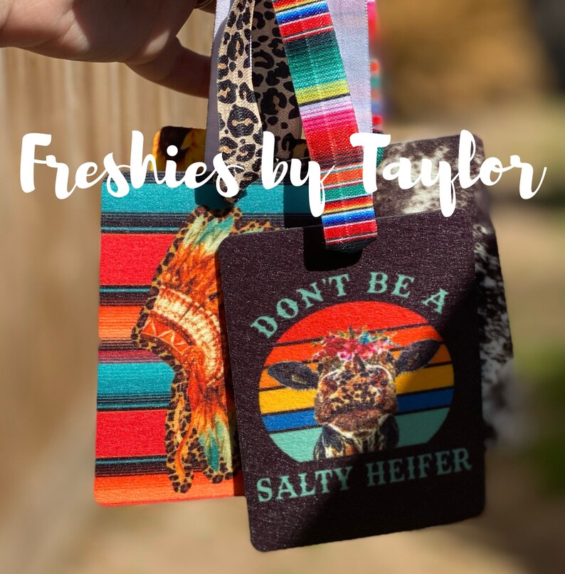 Unscented Felt Freshie Cards Etsy