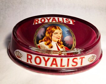 Antique Royalist Cigar Advertising Change Receiver Tray