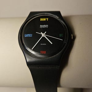 Vintage 1980s Swatch Watch