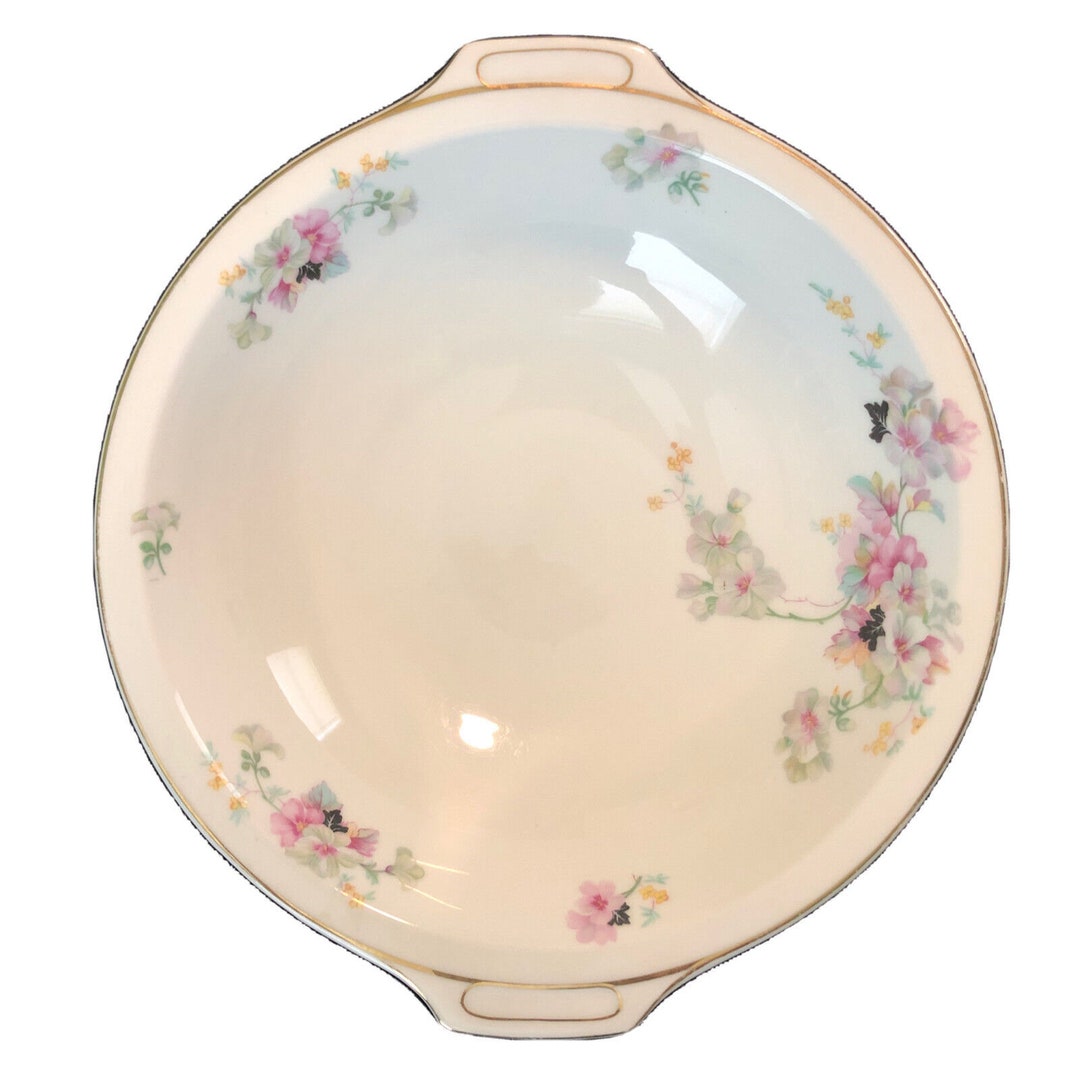 Antique 1920s 10 Serving Bowl TK THUN Czechoslovakia Bohemia virginia