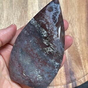 Marine Jasper Crystal Flame Marine Jasper Freeform Marine Jasper Teardrop Jasper Flame Crystal Home Decor Gift Wedding Gift Housewarming