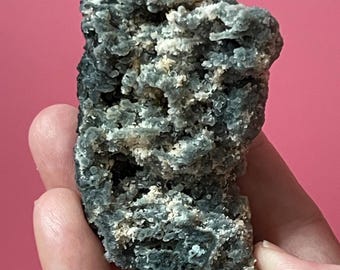 Green Chalcedony & Mordenite Raw Crystal Stalactite Specimen Chalcedony Cluster Mordenite Specimen Crystal Home Decor Gift Meditation Stone