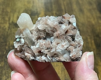 Heulandite and Stilbite Specimen Zeolite Specimen Raw Crystal Cluster Metaphysical Home decor Gift for her