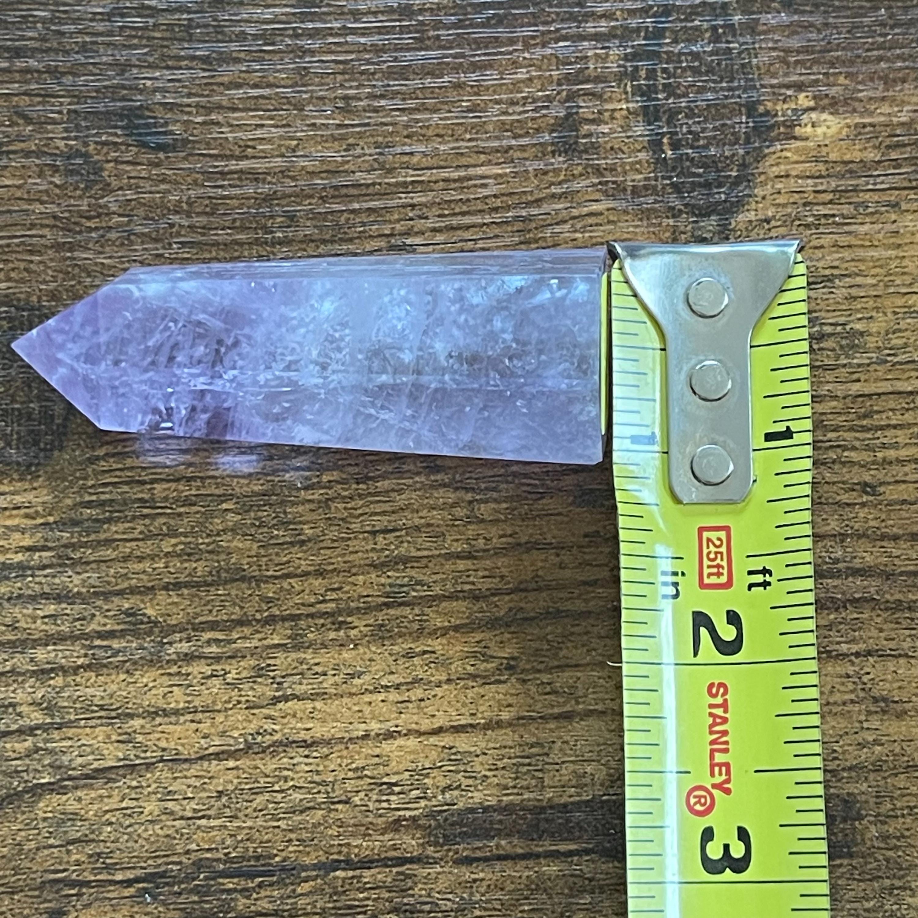 アメジストタワー アメジストクリスタル 宝石オベリスク 彫刻された