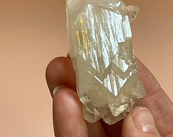 Apophyllite Specimen with Stilbite Raw Crystal Raw Apophyllite Crystal cluster Crystal home decor gift for Her Crystal Home Decor