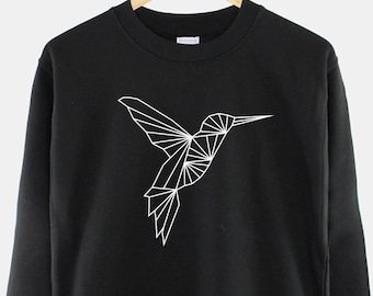 MOOCOM Adult Hummingbirds Decorations Crewneck Sweatshirt MOOCOM Adult Hummingbirds Decorations Crewneck Sweatshirt