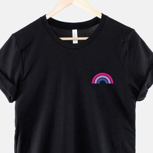 Bisexual Pride Shirt - Bi Pride T-Shirt - Bisexual Flag Shirt - LGBT Shirt - Minimalistic Bi Pride TShirt