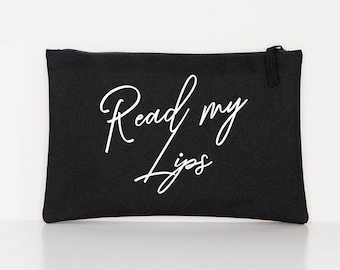 Read My Lips - Pochette per accessori cosmetici