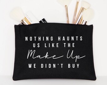 Funny Cosmetic Pouch, Waterproof Makeup Bag (Compact, Easy Clean)
