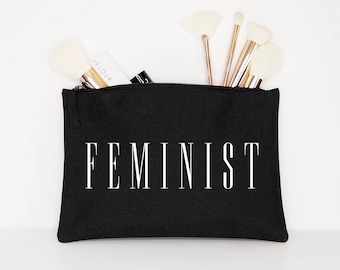 Feministyczna torba-organizer na kosmetyki – wodoodporna, lekka