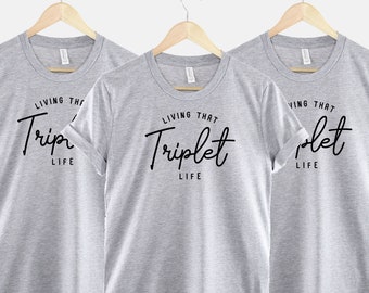 funny shirts for triplets