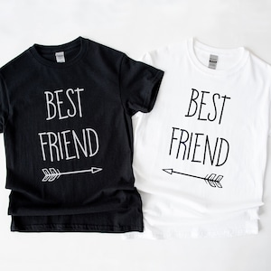 Kids Best Friends T-Shirt - Matching Kids T-Shirts - Kid Best Friends T-Shirts Set - Children Best Friends Shirts Twin Pack