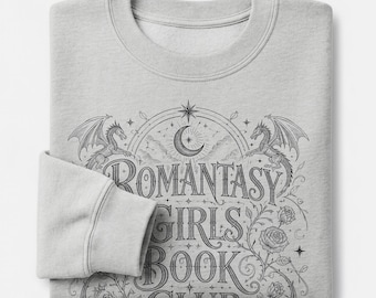 Romantasy Girls Book Club Sweatshirt, ACOTAR Fourth Wing Reader Gift, Fantasy Romance Book Lover