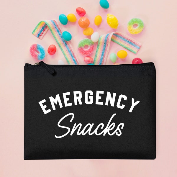Notfall Snack Beutel - Notfall Snack Beutel - Notfall Snack Tasche - Notfall Süßigkeiten Reißverschluss Beutel - Beutel Für Snacks - Kinder Snack Tasche