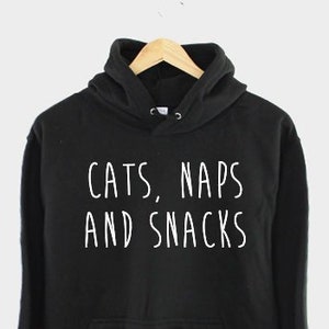 cats naps and snacks jumper