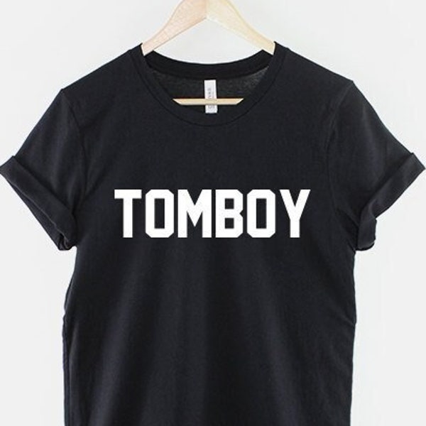 T-shirt Tomboy - Chemise Gay Pride Tomboy Lesbian - J'aime les filles TShirt