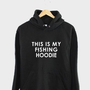 This Is My Fishing Hoodie: Ring Spun Cotton Fisherman Hoody