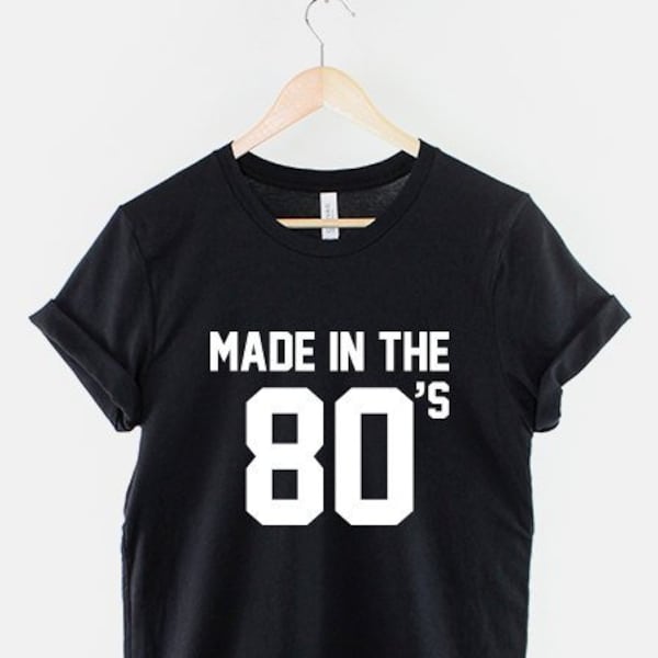 Jaren '80 T-shirt - Gemaakt in de jaren '80 T Shirt Tachtig Baby Shirt