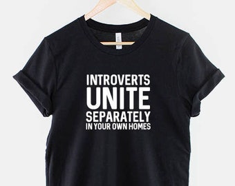 Introverts Unite Design Für Damen Und Herren, Cooler Lustiger