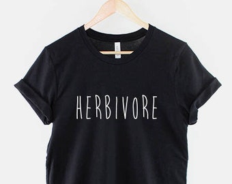 Herbivore Tshirt - Vegan Vegetarian Food Shirt