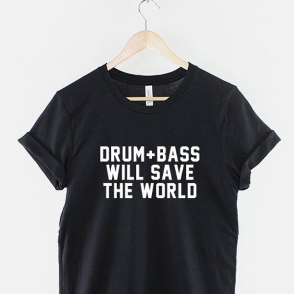 Drum and Bass T Shirt Etsy