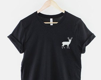 Stag Logo Mens Fashion T-Shirt